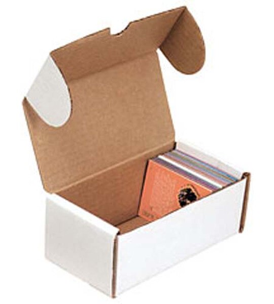 Trading Card BOXES - White Corrugat